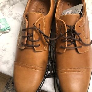 George Men's Brown Oxford Shoes